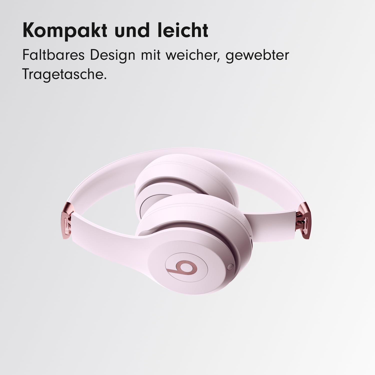 Apple Beats Solo 4 On-Ear Kopfhoerer Wolkenrosa 50h
