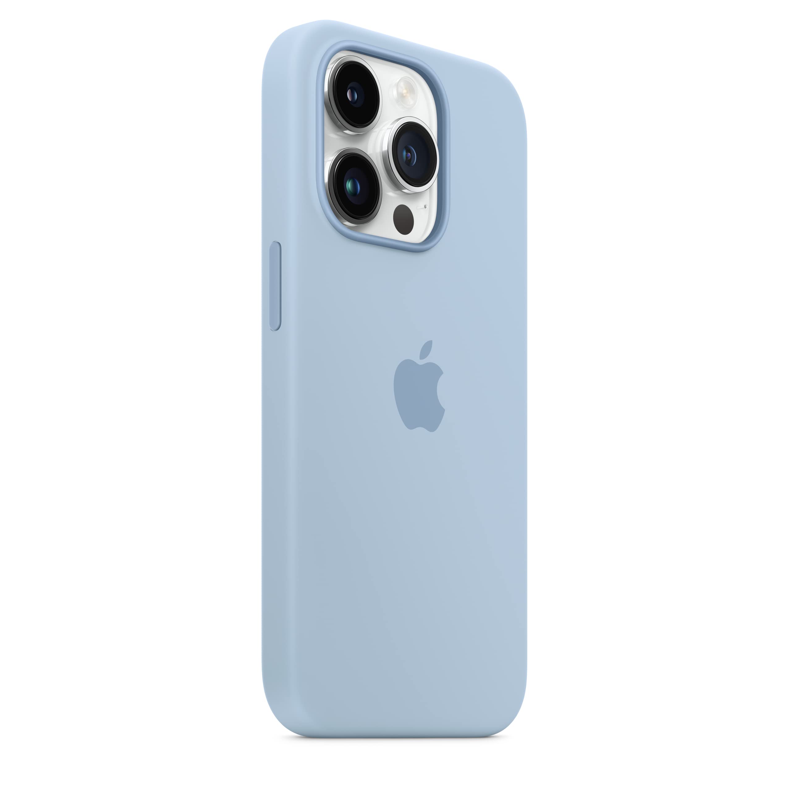 Apple iPhone 14 Pro Silikon Hülle mit MagSafe Himmel