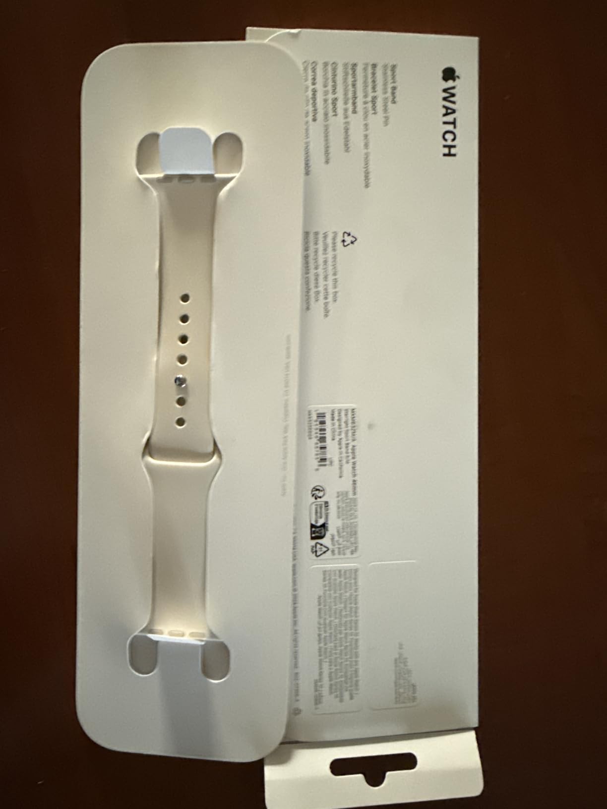 Apple Watch Sportarmband 46mm Armband Aquamarin M/L