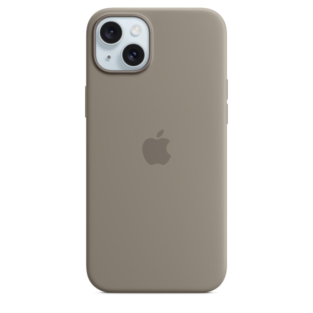 Apple iPhone 15 Plus Silikon Hülle MagSafe Schwarz