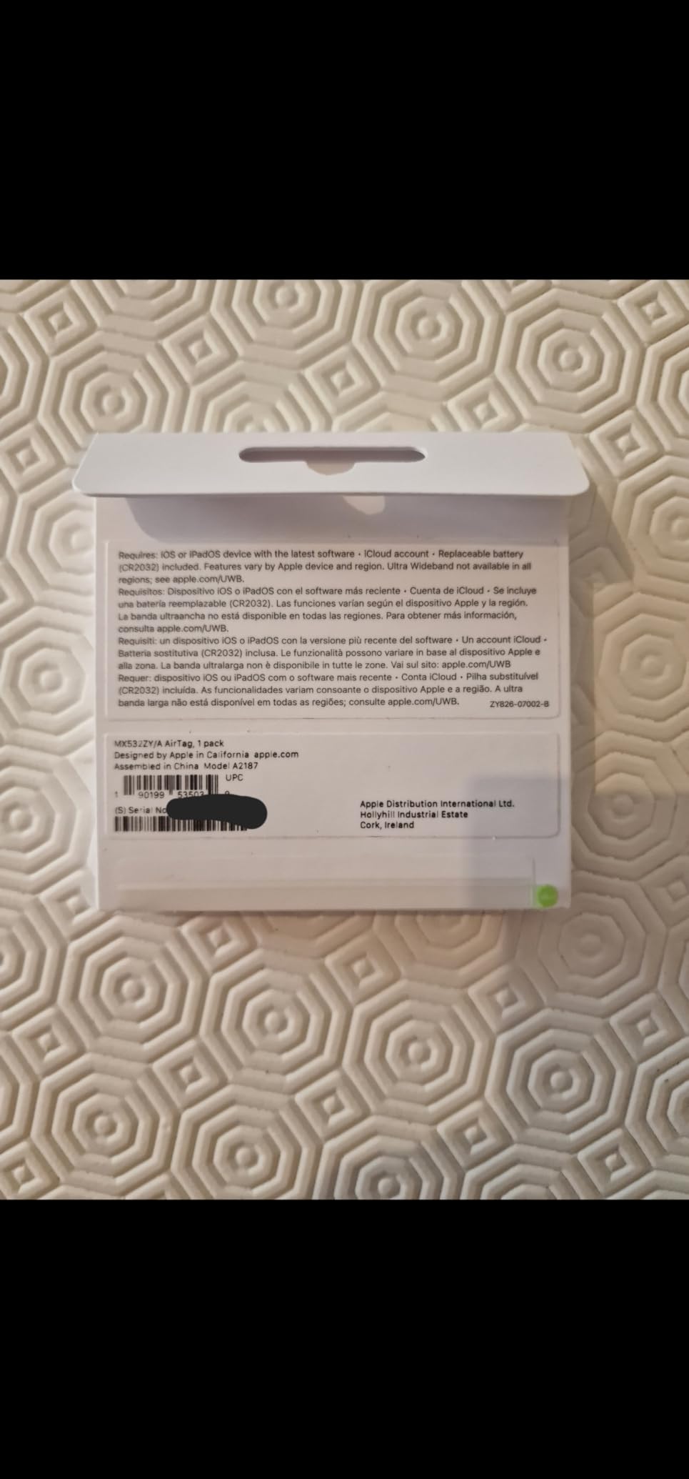 Apple AirTag 4er Pack Tracker Bluetooth