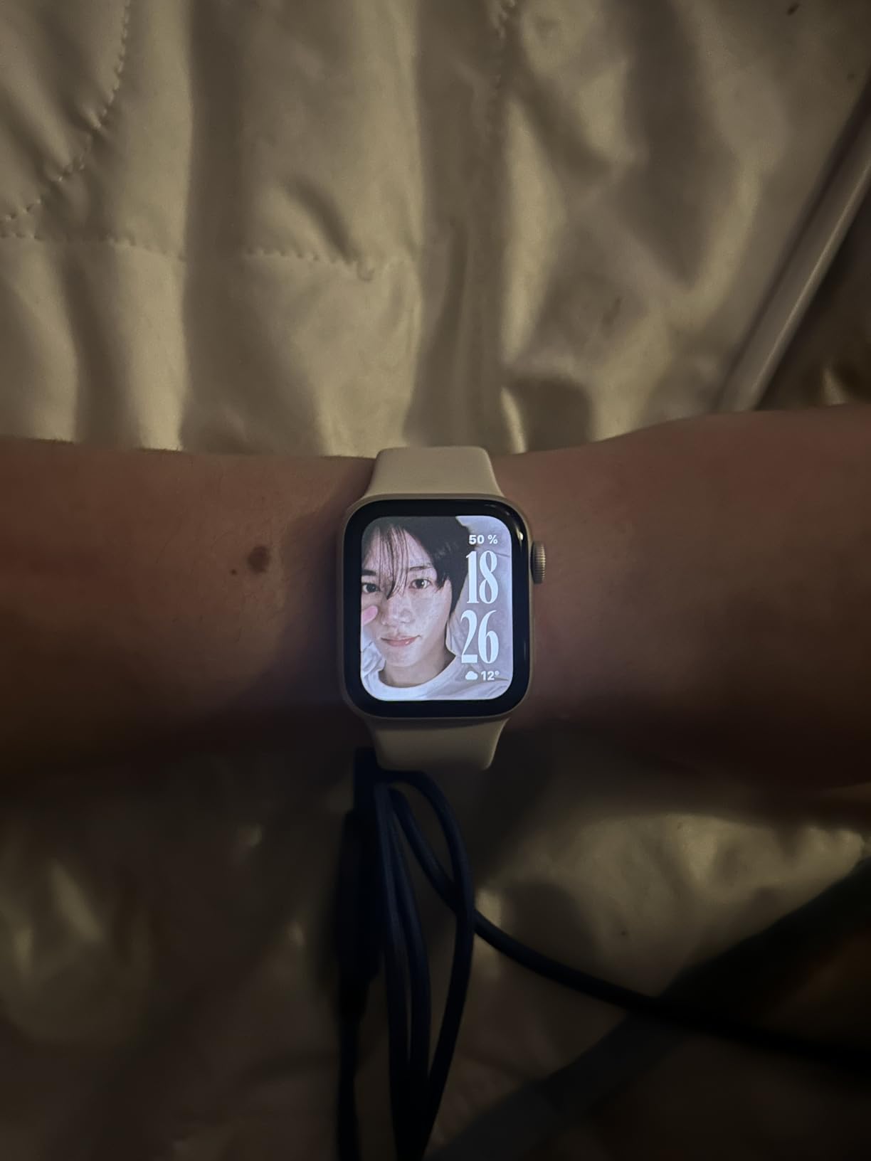 Apple Watch SE 3 GPS 40mm Smartwatch Mitternacht M/L