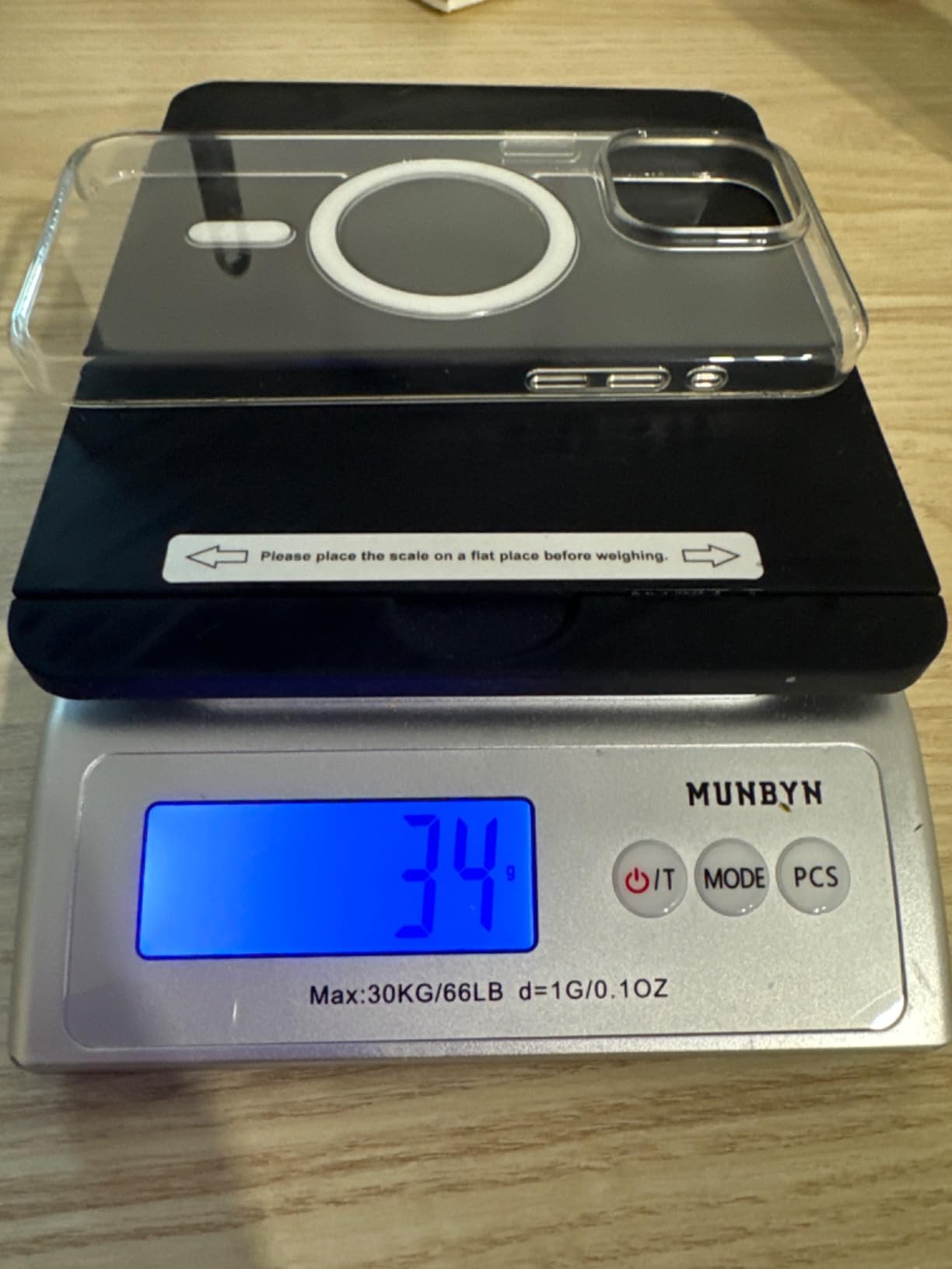Apple iPhone 15 Pro Max Clear Case Hülle Transparent MagSafe