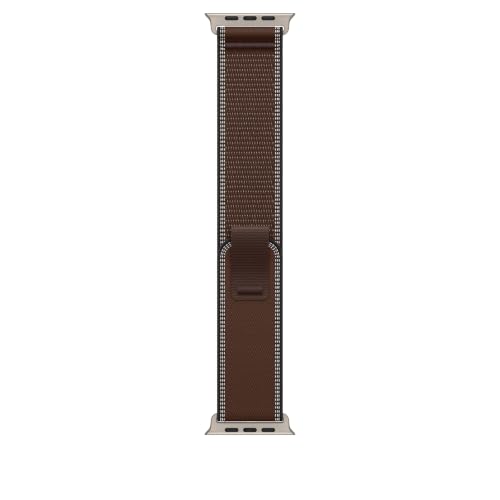 Apple Watch Trail Loop Armband 49 mm Dunkelumbra M/L