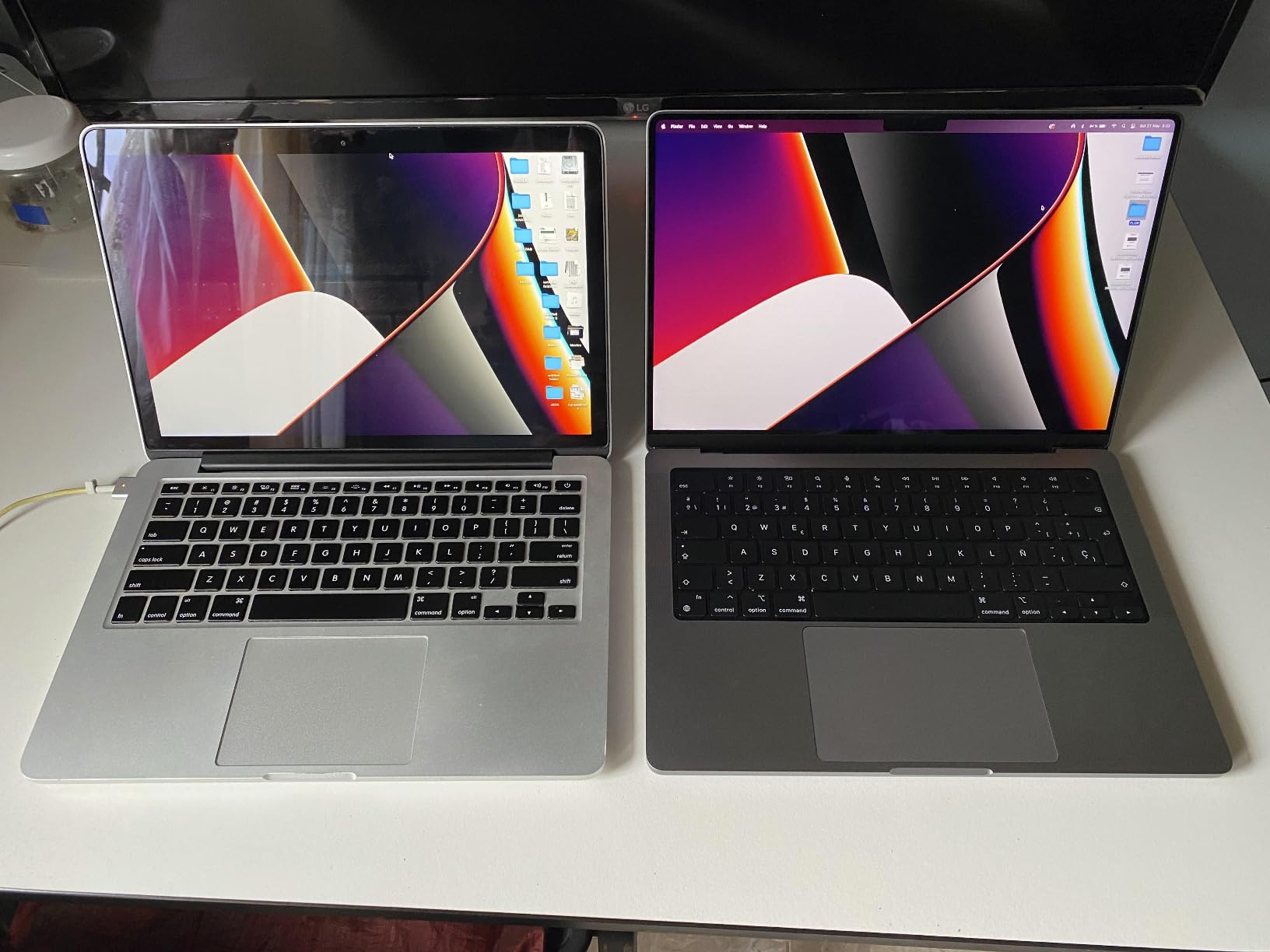 Apple MacBook Pro 14 M1 Pro 16GB 512GB Laptop Silber