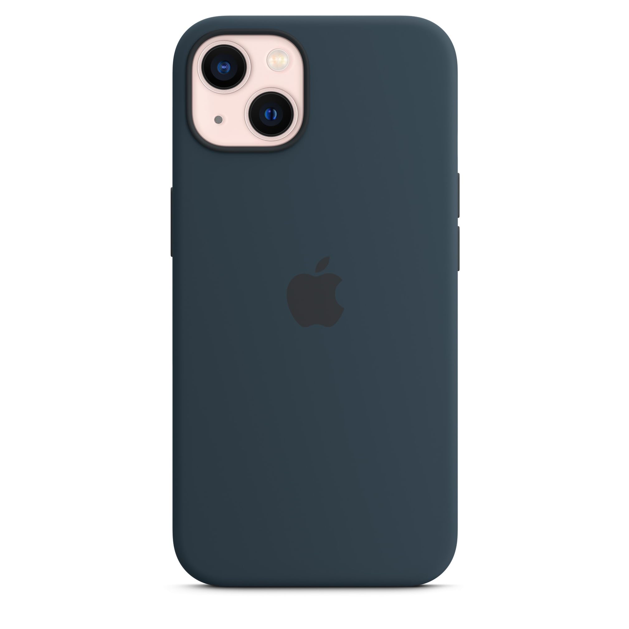 Apple Silikon Case MagSafe iPhone 13 Hülle Abyssblau
