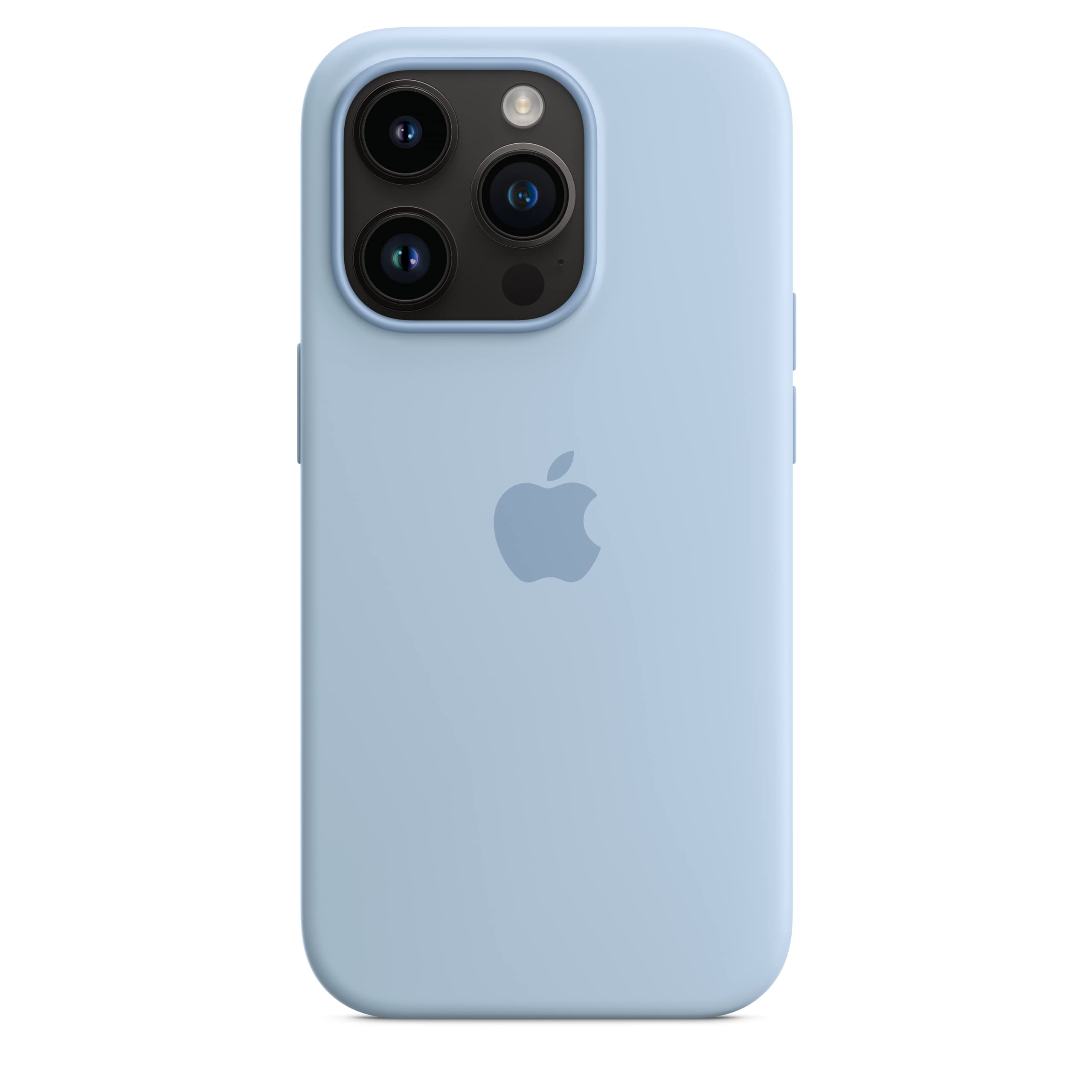 Apple iPhone 14 Pro Silikon Hülle mit MagSafe Himmel