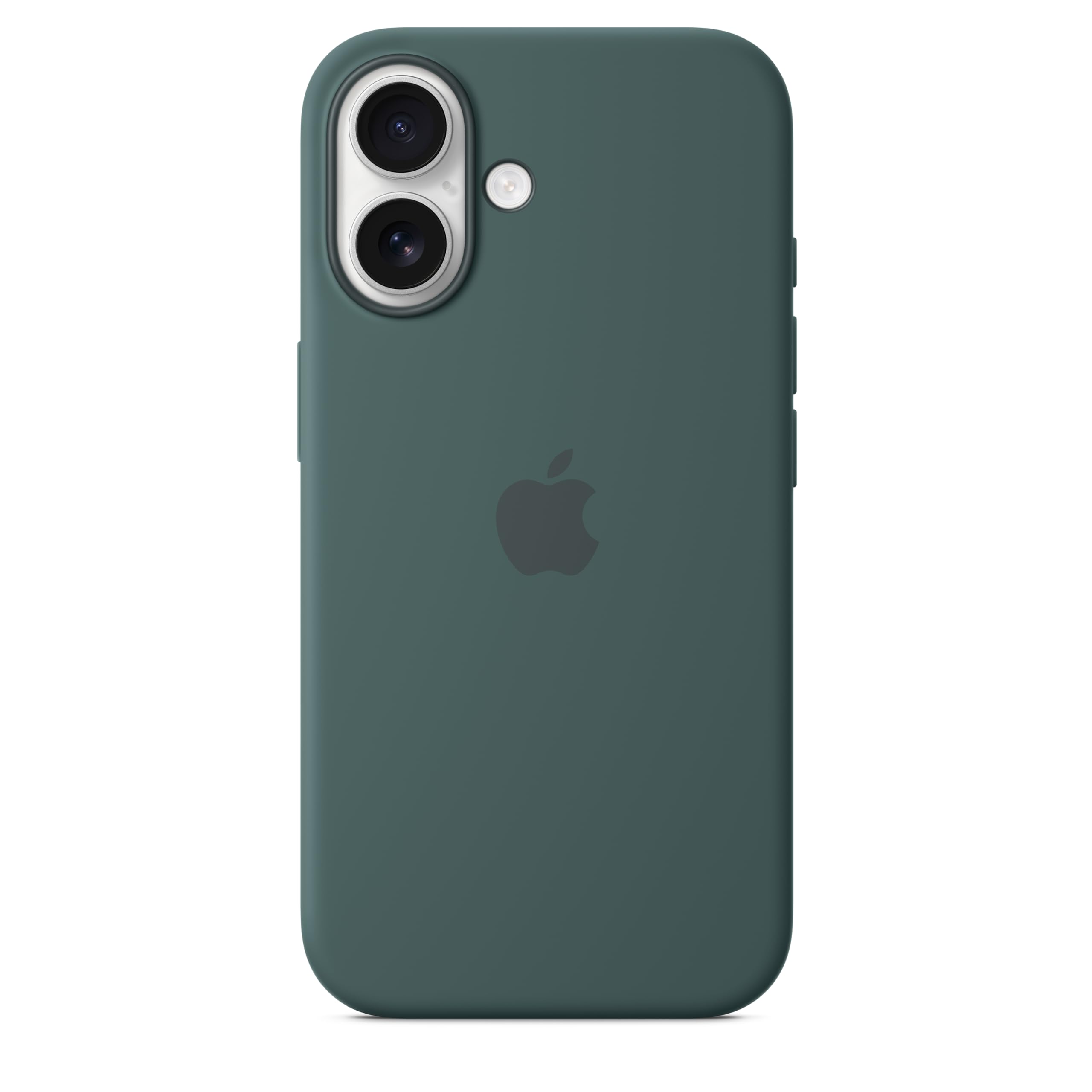 Apple iPhone 16 Silikon Case MagSafe Seegrün