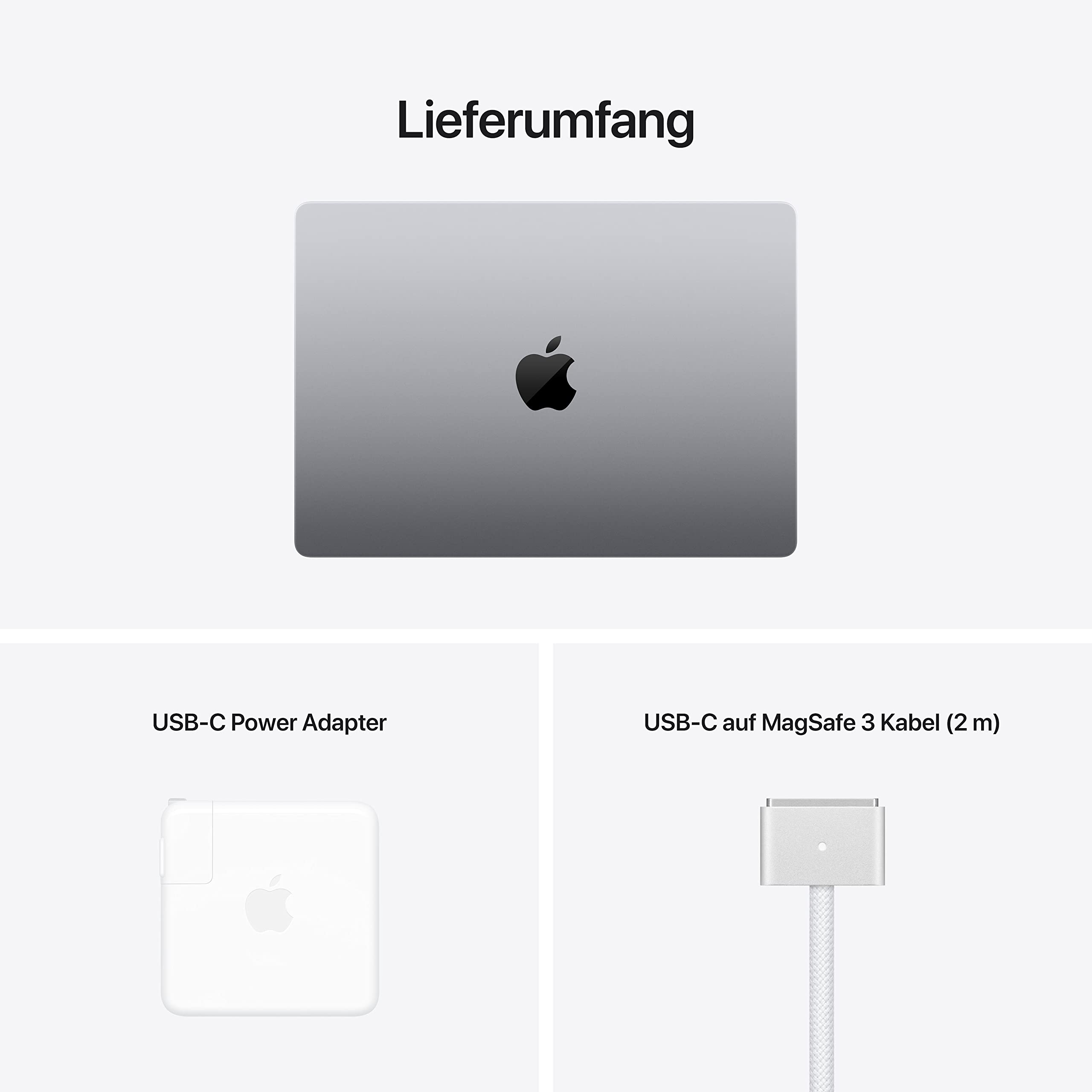 Apple MacBook Pro 14 M1 Pro 16 GB 1 TB Laptop grau XDR