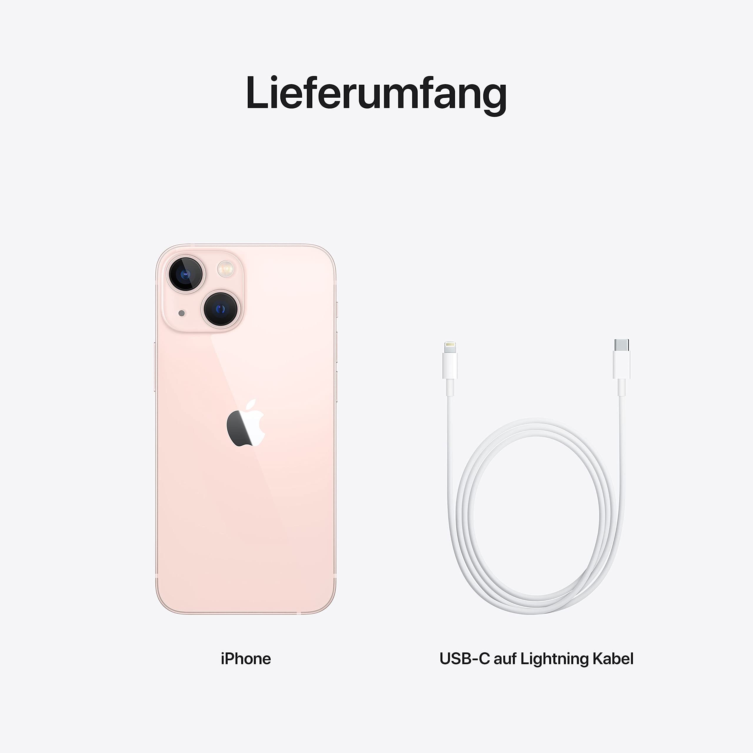 Apple iPhone 13 mini Smartphone 128 GB Pink 5G
