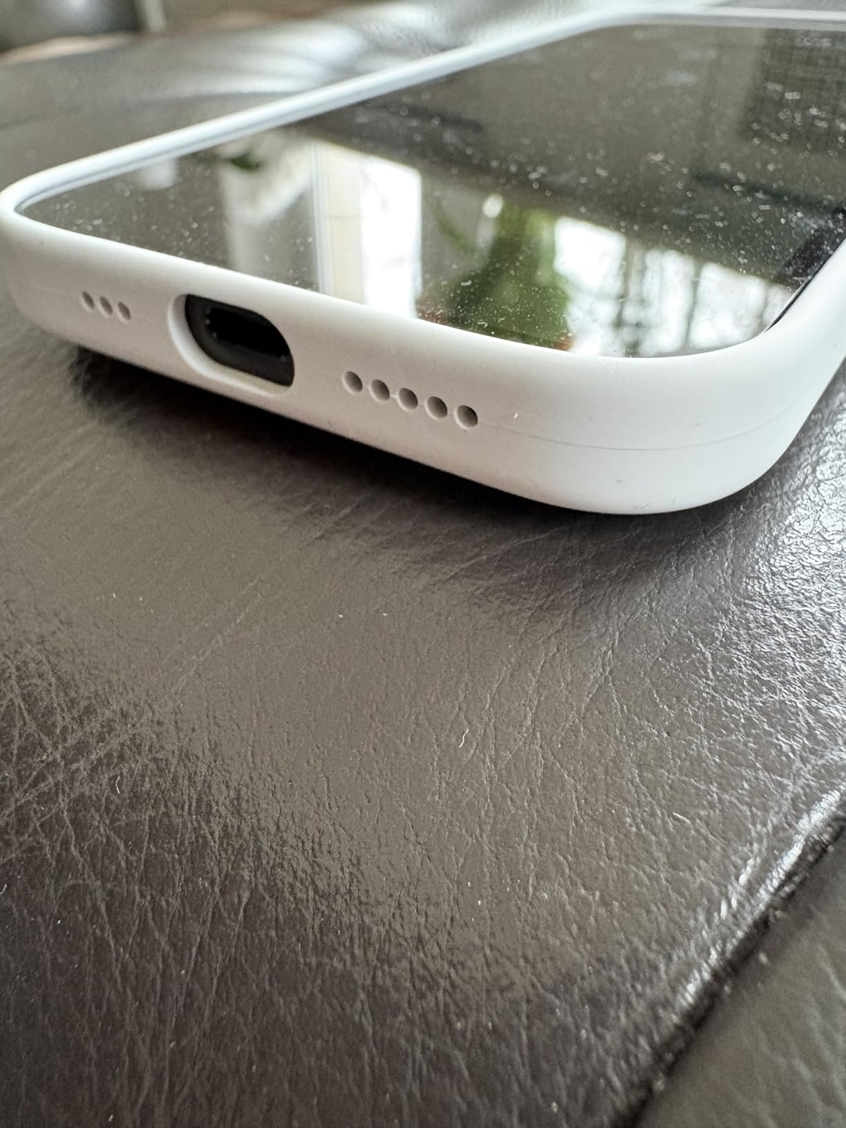 Apple iPhone 16e Silikon Case Hülle Winterblau