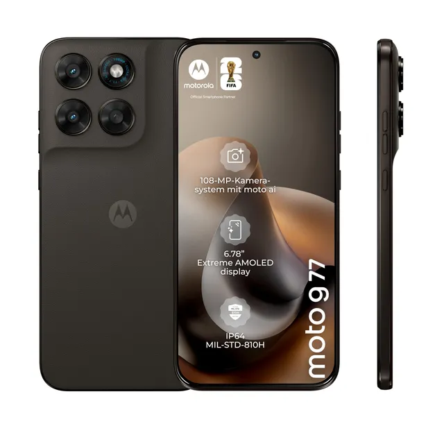 Motorola moto g77 5G Smartphone Black Olive 8+256GB 108MP