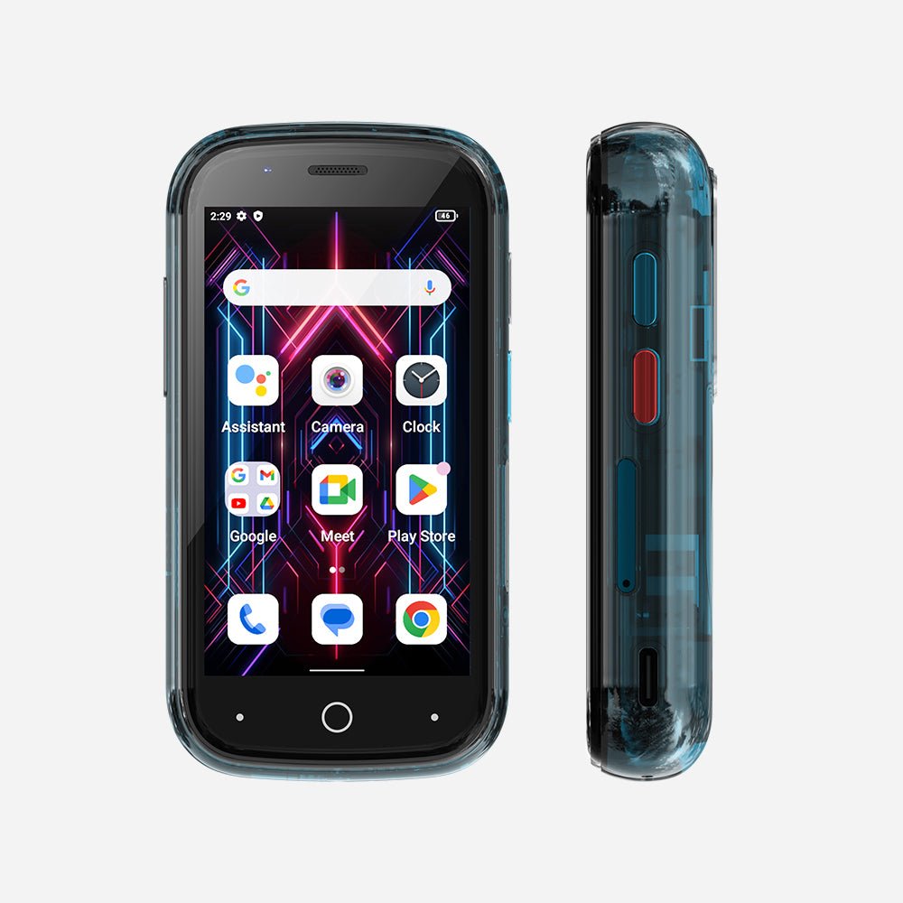 Unihertz Jelly Star Mini Smartphone Blau 8/256GB 3 Zoll