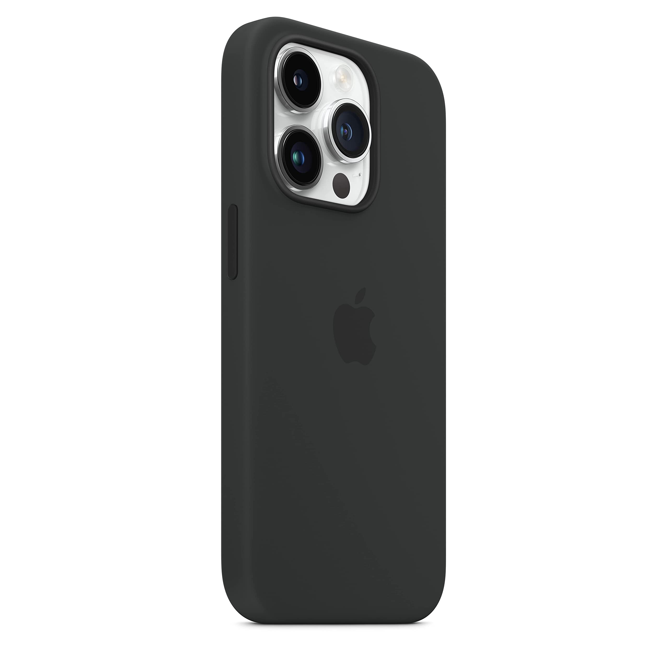 Apple iPhone 14 Pro Silikon Case MagSafe Mitternacht