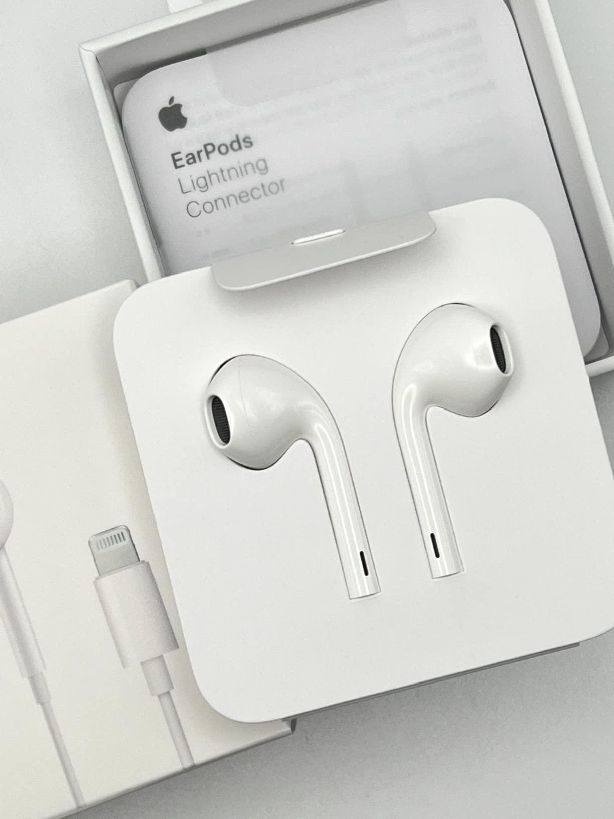 Apple EarPods Kopfhörer Lightning Weiß kabelgebunden