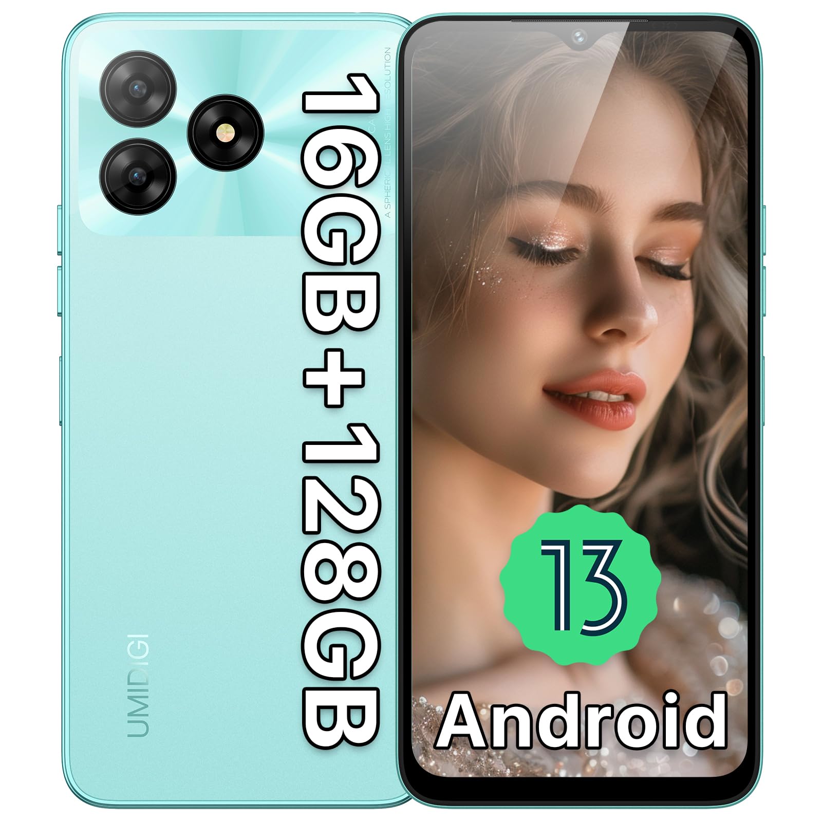 UMIDIGI G5 Handy ohne Vertrag 6,6" 50MP 16GB 128GB