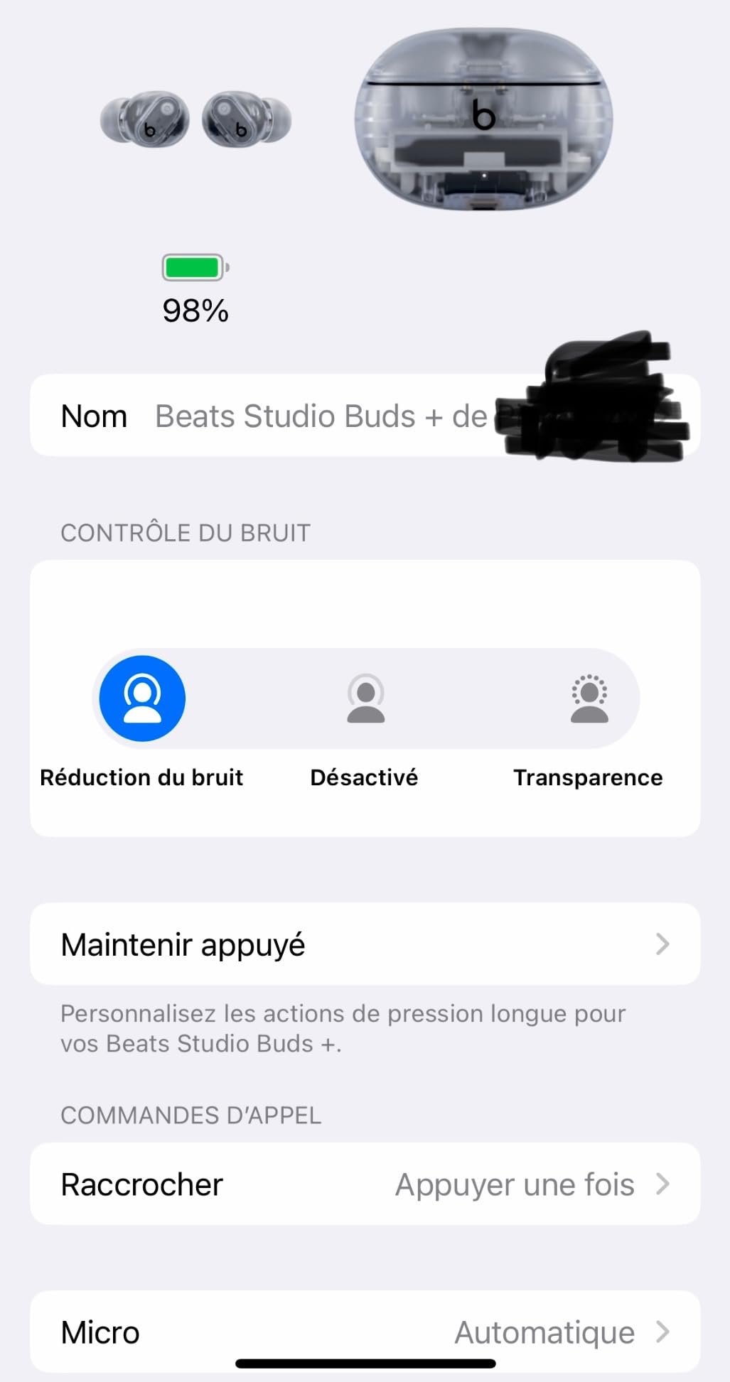 Beats Studio Buds + Kopfhörer Cremeweiß ANC