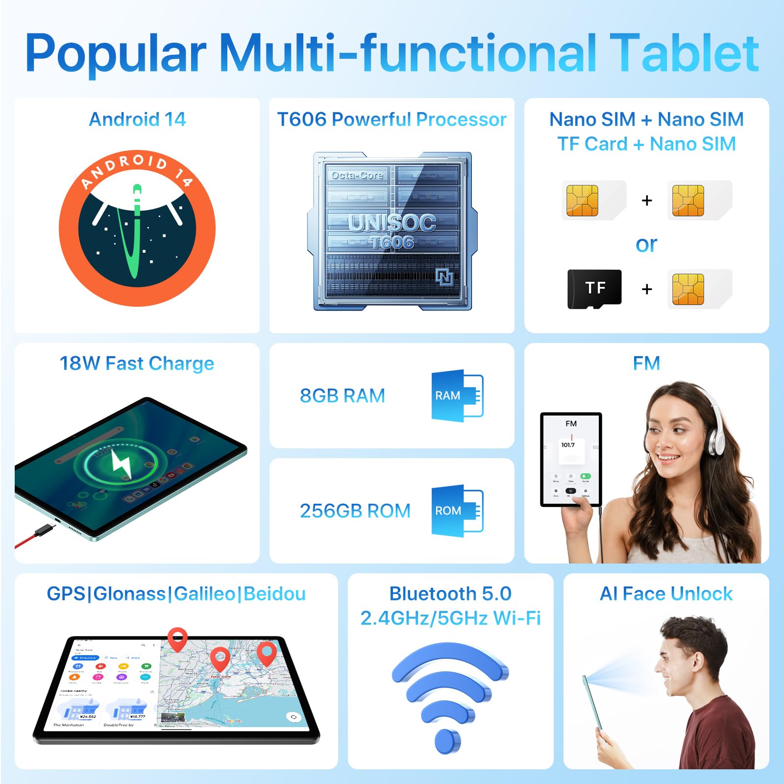 UMIDIGI G9 Tab Tablet 11 Zoll Grün 8/256 GB mit Stift