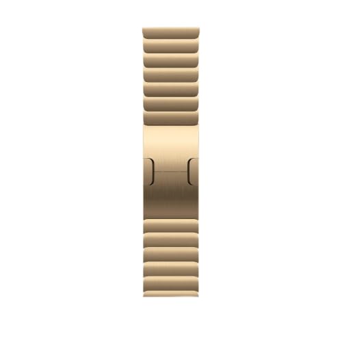 Apple Watch Gliederarmband 46 mm Armband Brillantgold Edelstahl