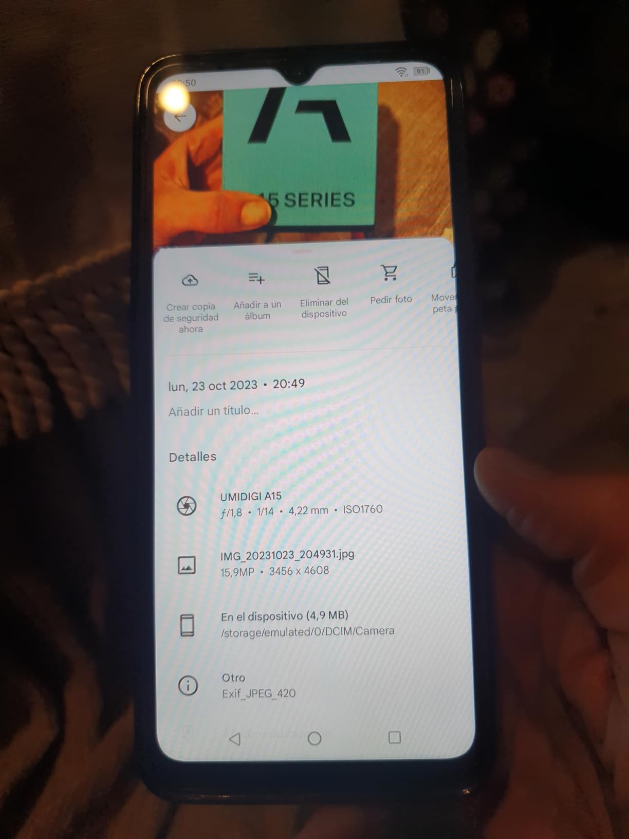 UMIDIGI A15 Smartphone 256GB 6,7 Zoll 64MP Purple