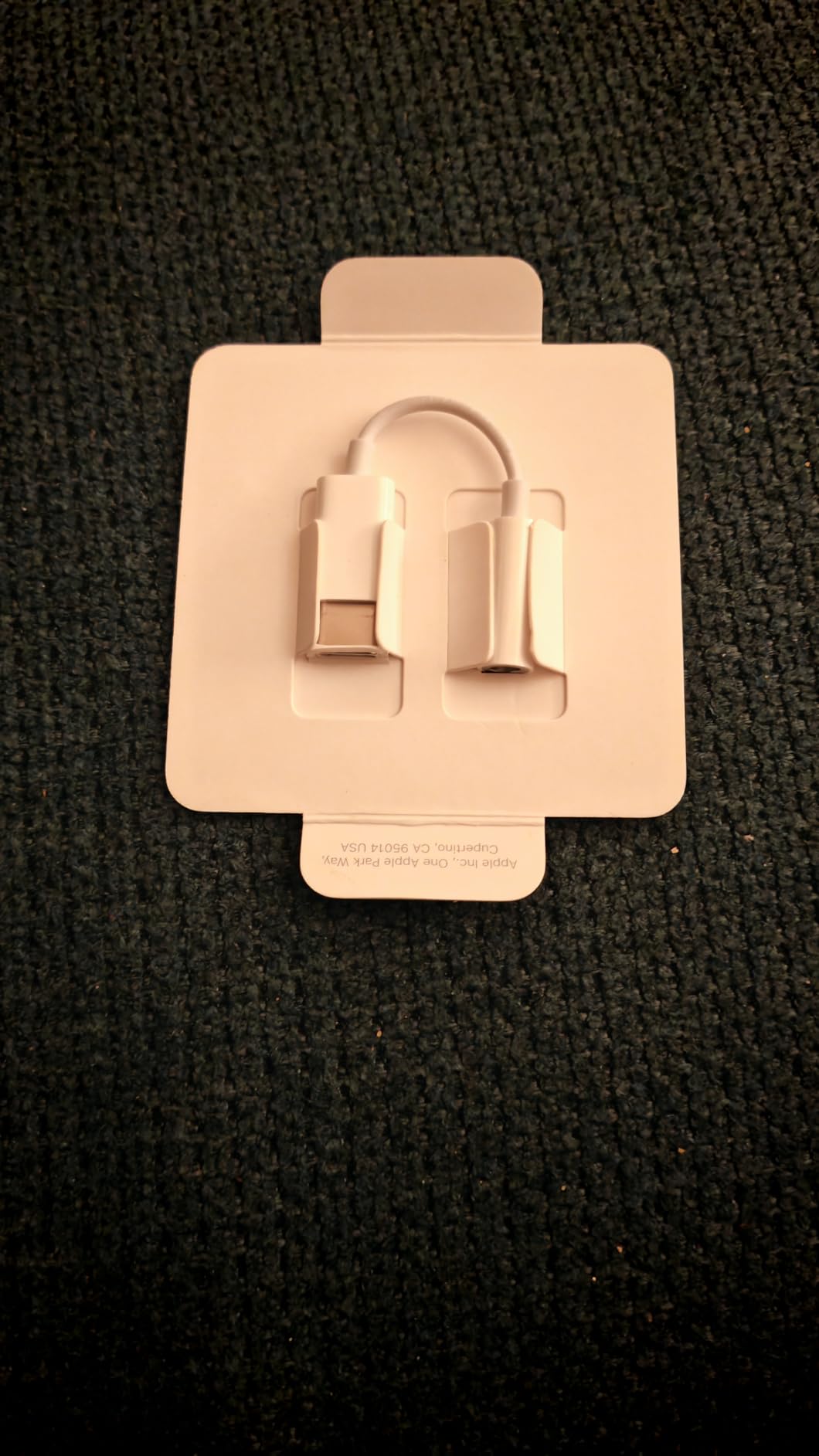 Apple USB-C auf 3,5 mm Kopfhörer Adapter