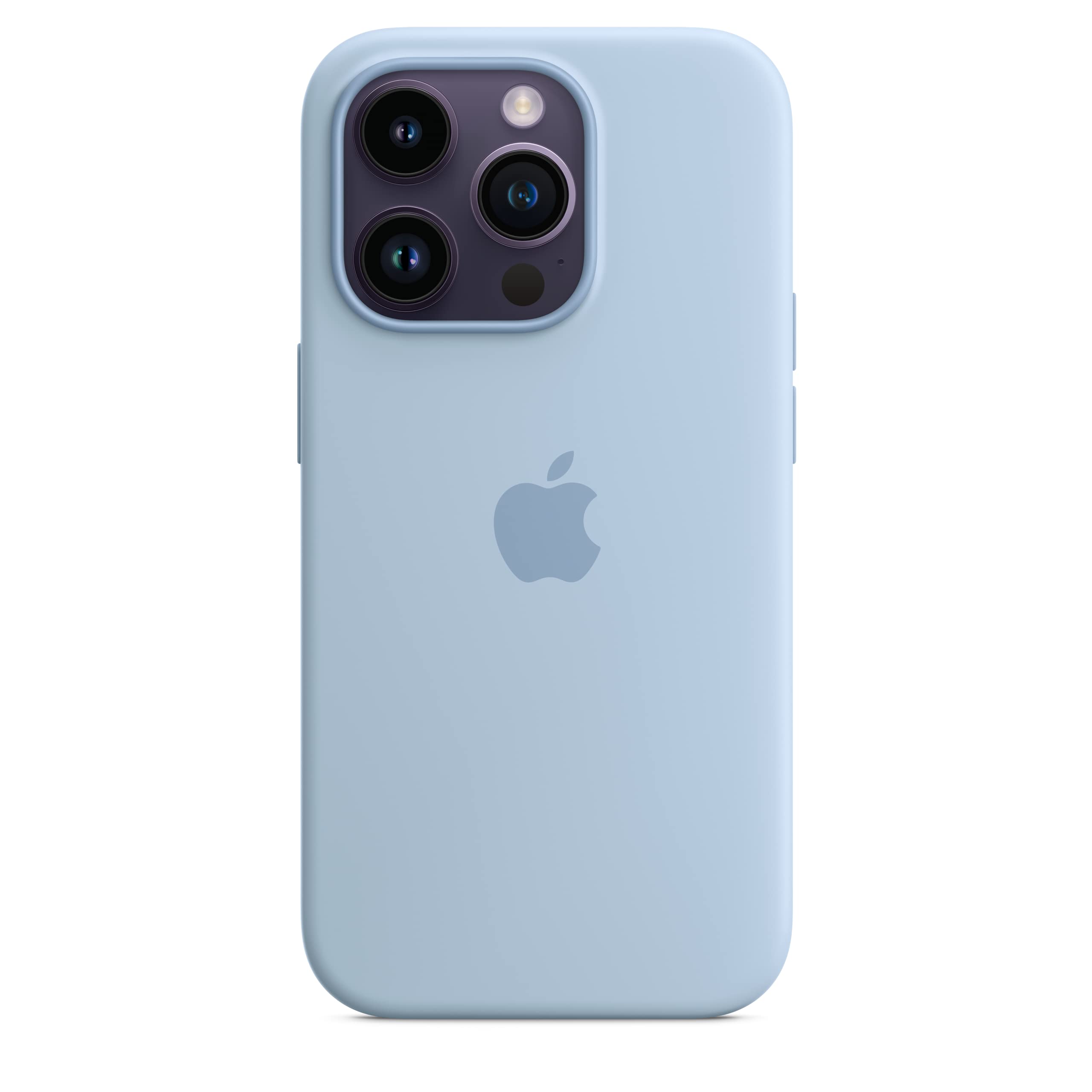 Apple iPhone 14 Pro Silikon Hülle mit MagSafe Himmel