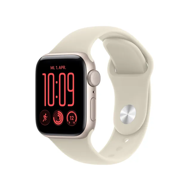Apple Watch SE 3 GPS 40 mm Smartwatch Polarstern
