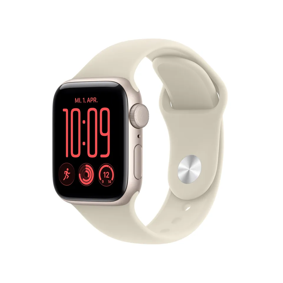 Apple Watch SE 3 GPS 40 mm Smartwatch Polarstern