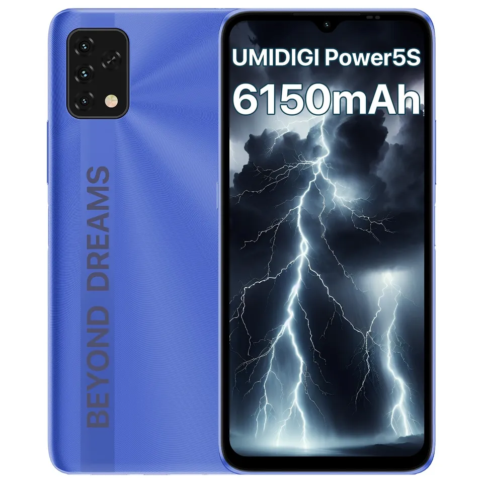 UMIDIGI Power 5S Smartphone Blau 4+32GB 6150mAh