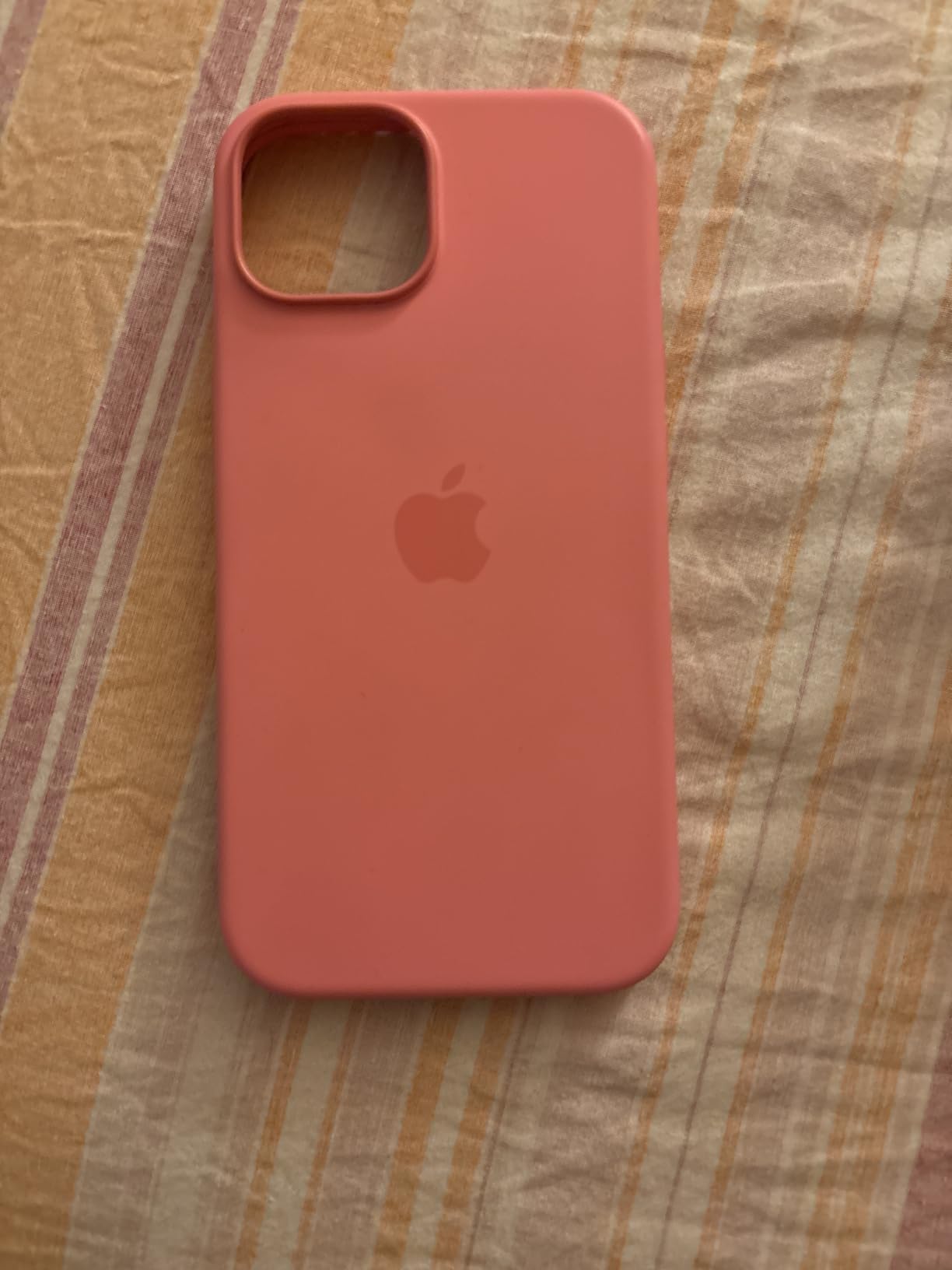 Apple iPhone 15 Silikon Case MagSafe Hülle Pink