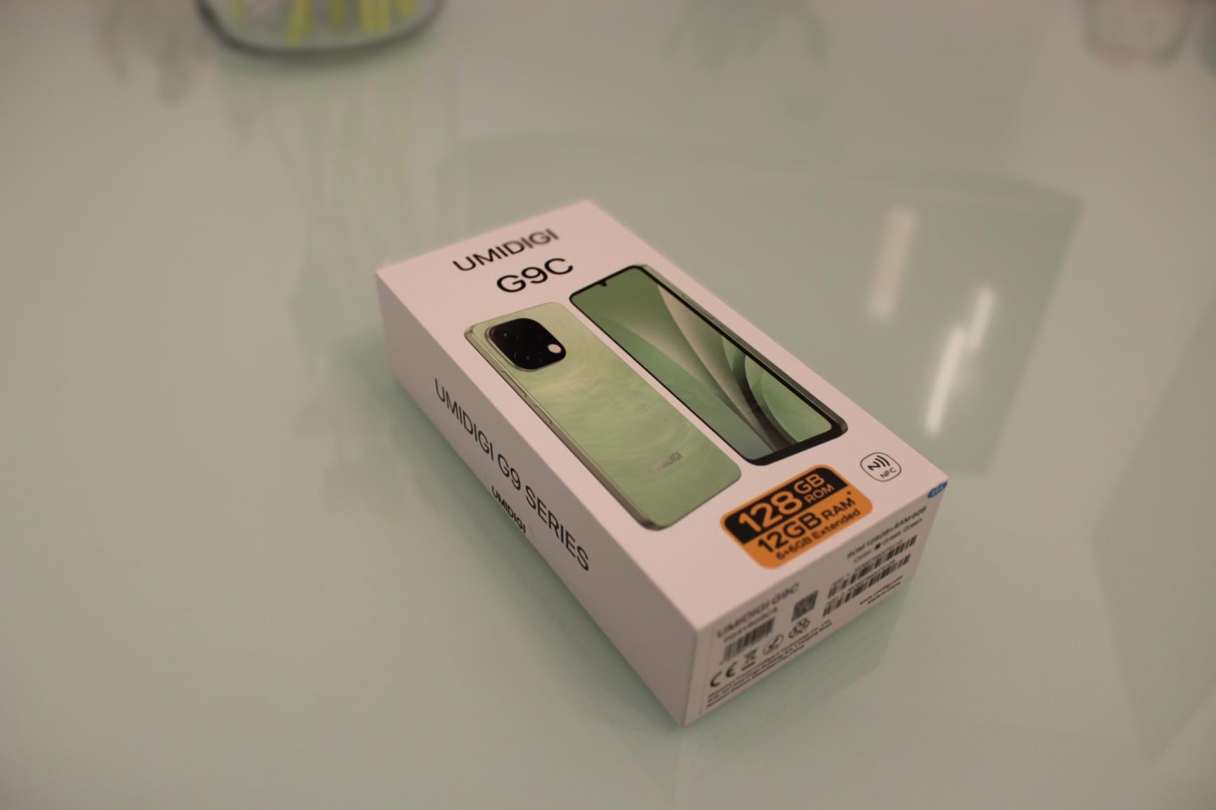 Umidigi G9C Smartphone 128GB Grün 50MP NFC