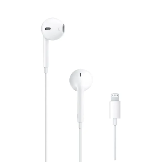 Apple EarPods Kopfhörer Lightning Weiß kabelgebunden
