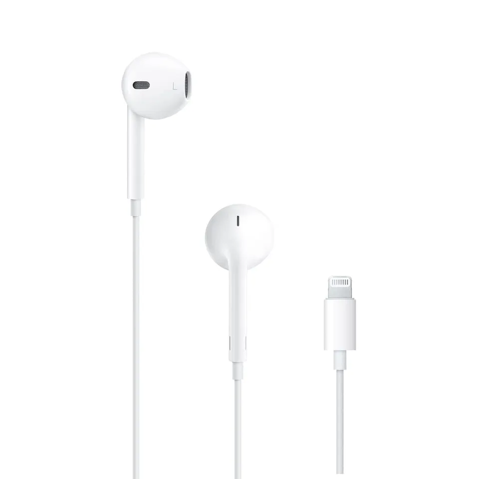Apple EarPods Kopfhörer Lightning Weiß kabelgebunden