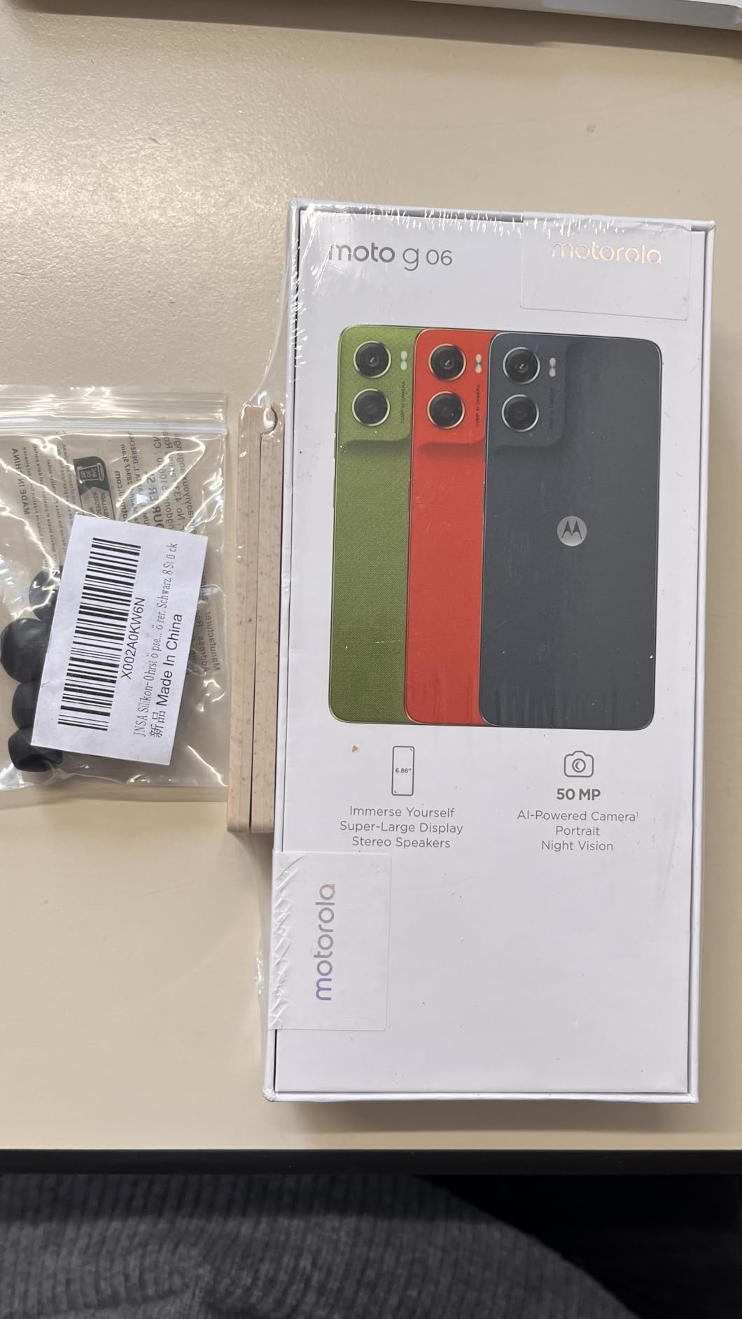 Motorola Moto g06 Smartphone 4/256GB Tendril 50MP