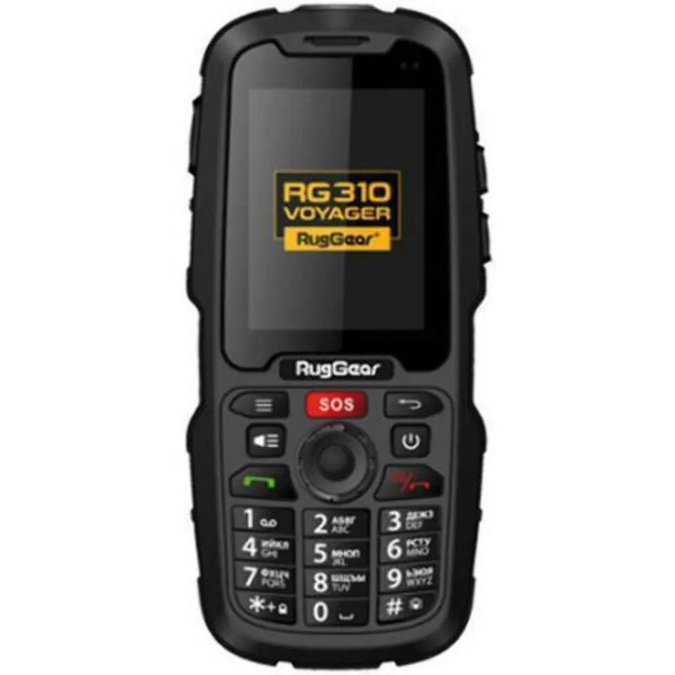 RugGear RG310 Outdoor-Handy IP68 Dual-SIM Schwarz