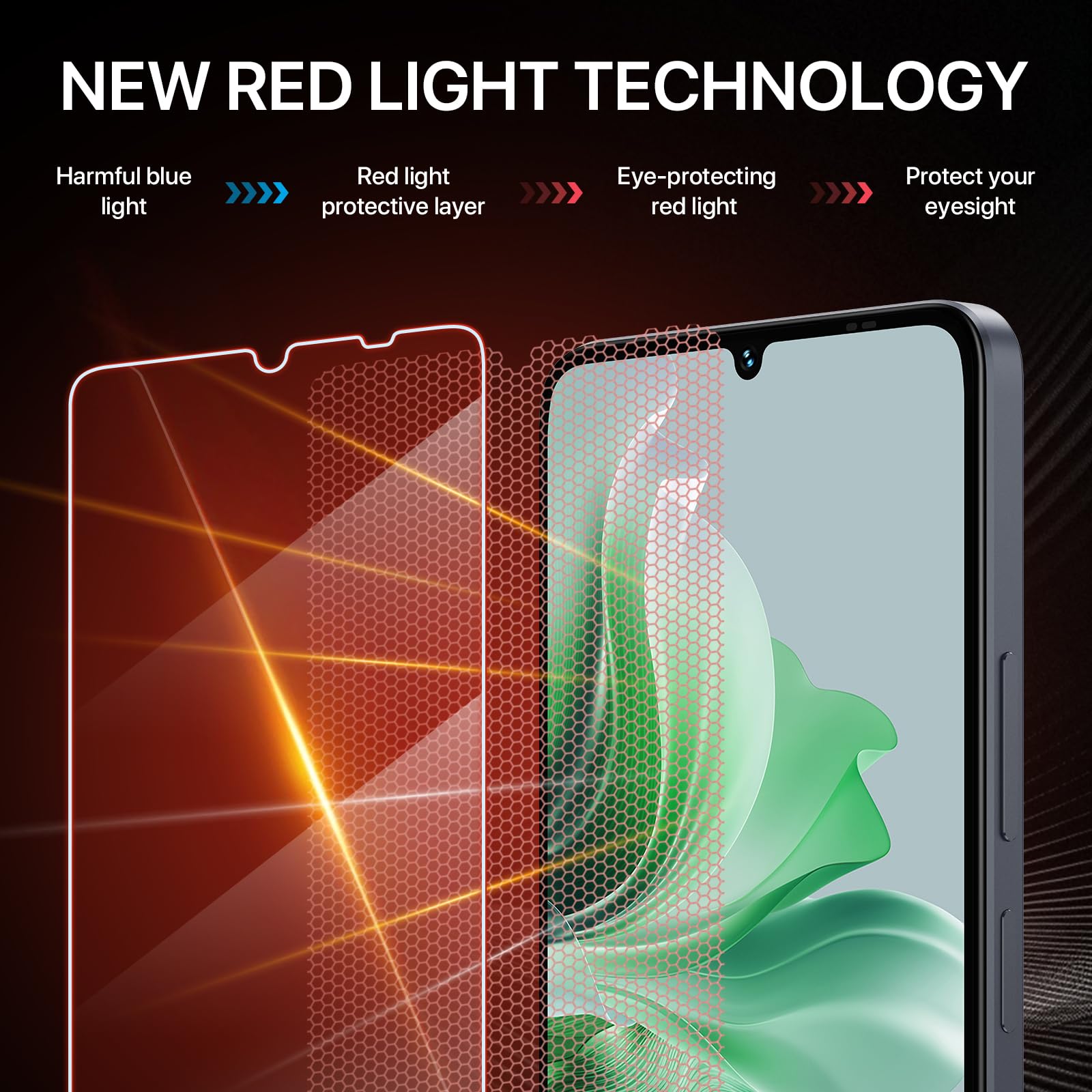 UMIDIGI G9 Schutzfolie 9H Glas 6,75 Zoll 2 Stück