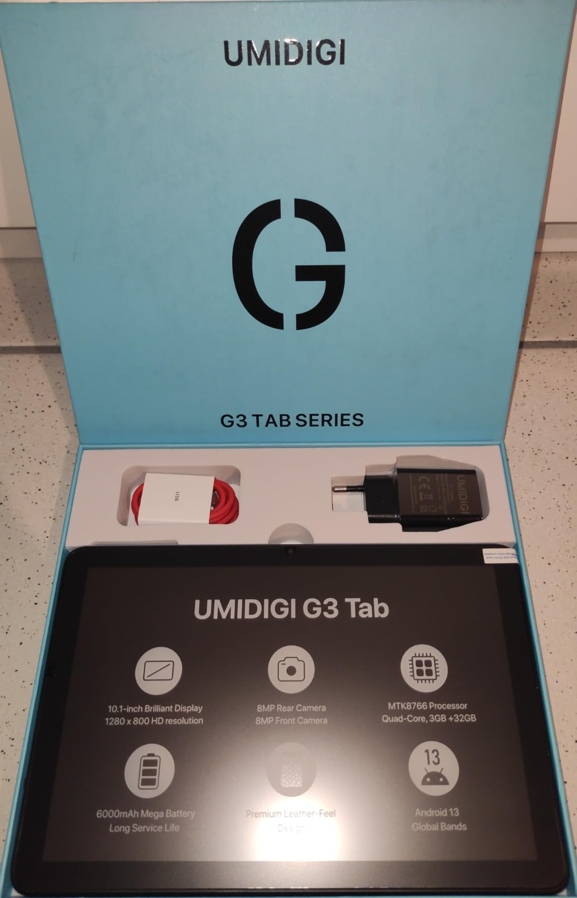 UMIDIGI G3 Tab Tablet 10,1 Zoll 3GB+32GB Android 13 4G