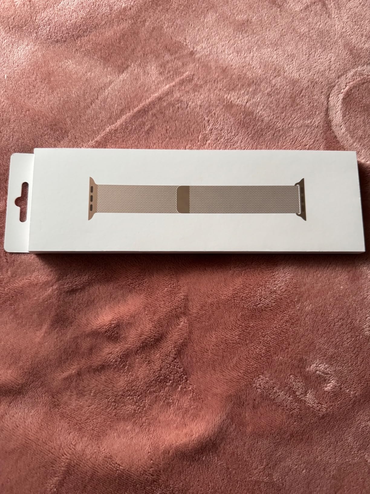 Apple Watch Milanaise Armband 40mm Natur Edelstahl