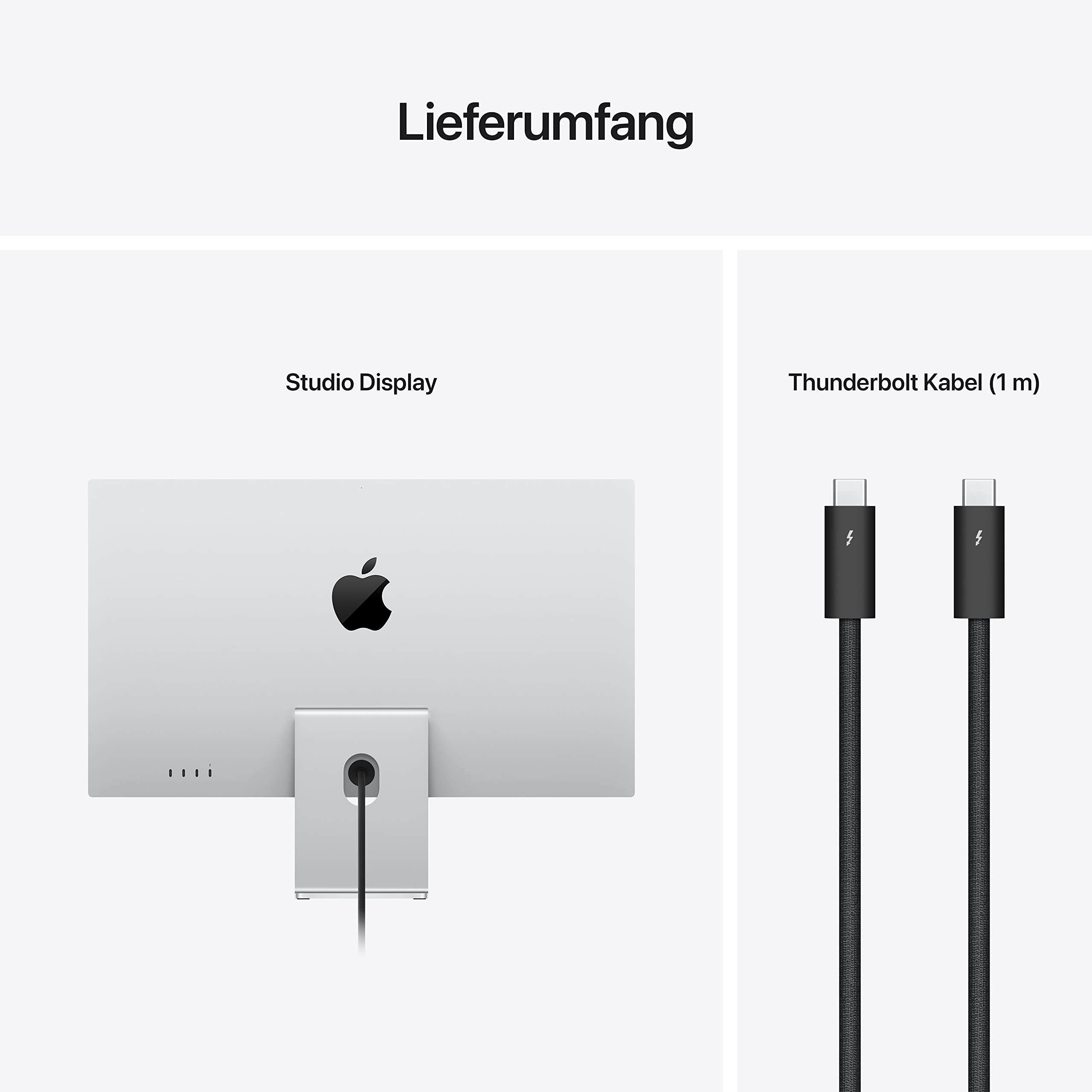 Apple Studio Display 27 5K Monitor Standardglas Neigbar