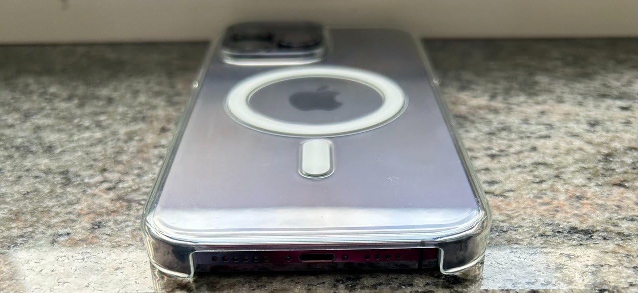 Apple iPhone 14 Pro Max Clear Case Hülle MagSafe transparent