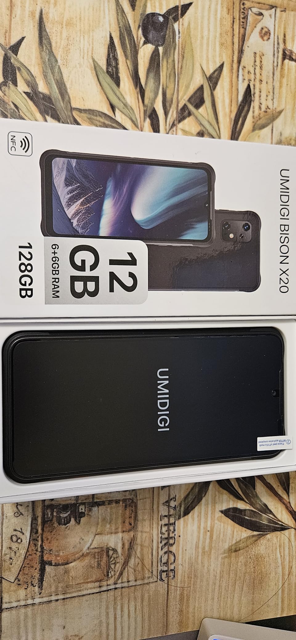 UMIDIGI BISON X20 Smartphone 128GB Outdoor-Handy IP68