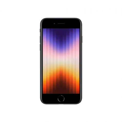 Apple iPhone SE 2022 Smartphone 128 GB Mitternacht 5G