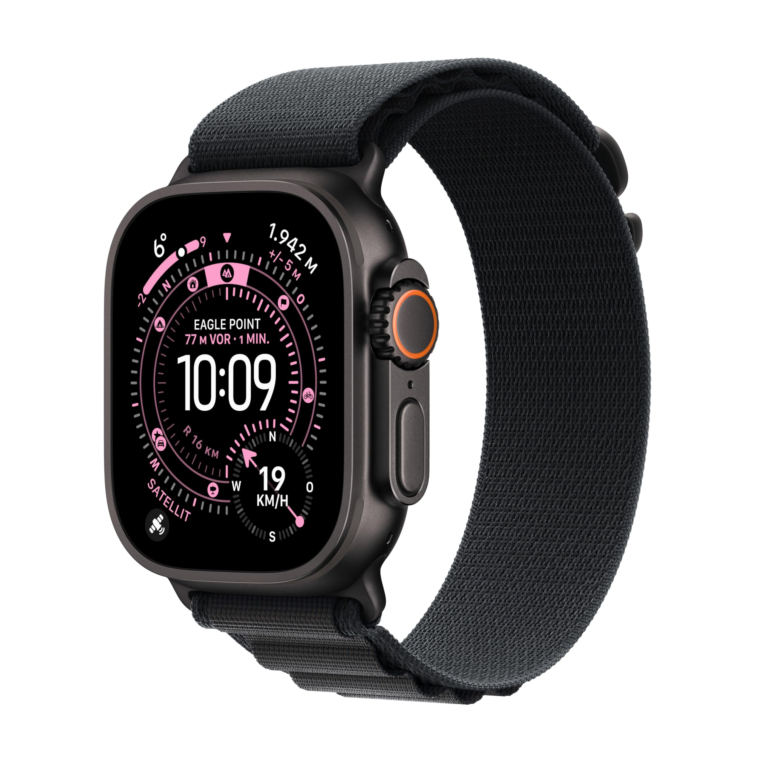 Apple Watch Ultra 3 49mm Titan Ocean Band Maritimblau