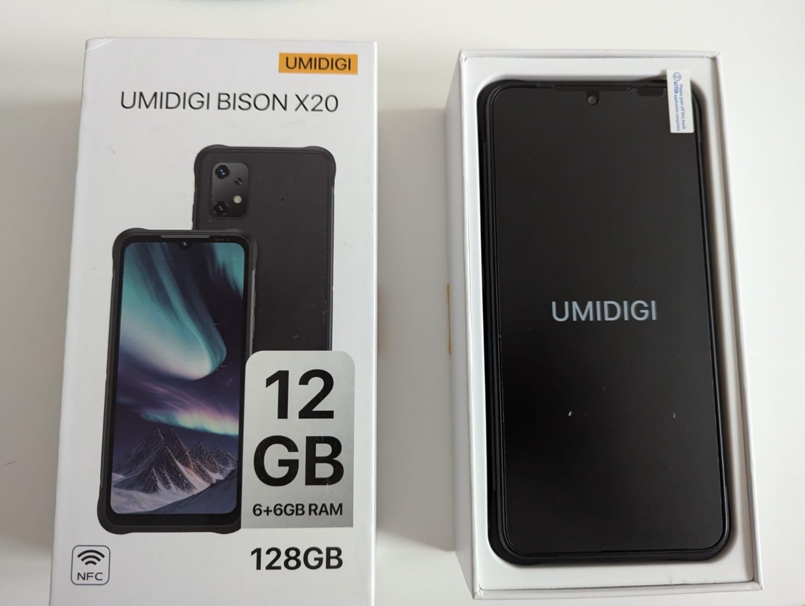 UMIDIGI BISON X20 Smartphone 128GB Outdoor-Handy IP68