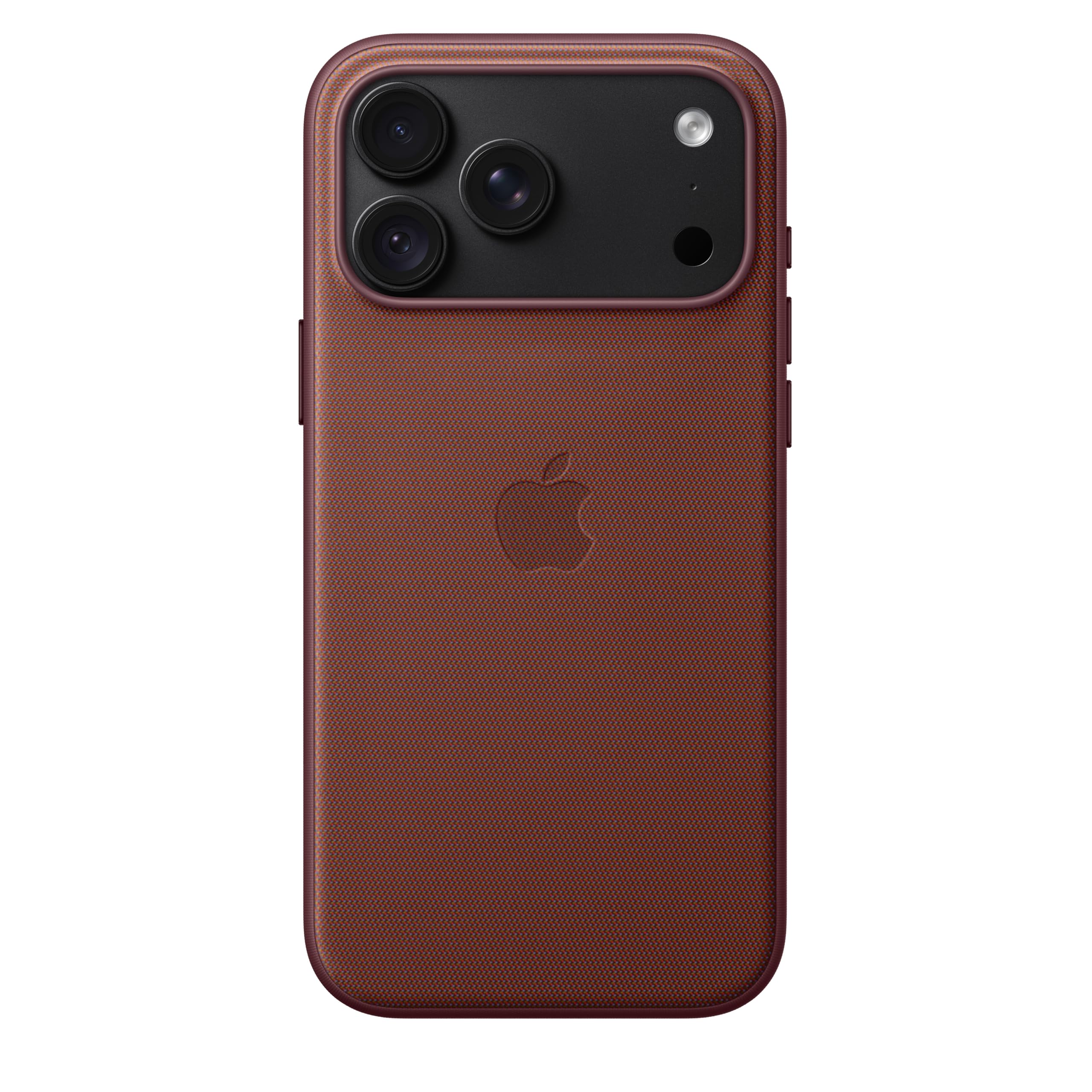 Apple iPhone 18 Pro Max Hülle Burgunder Gewebe