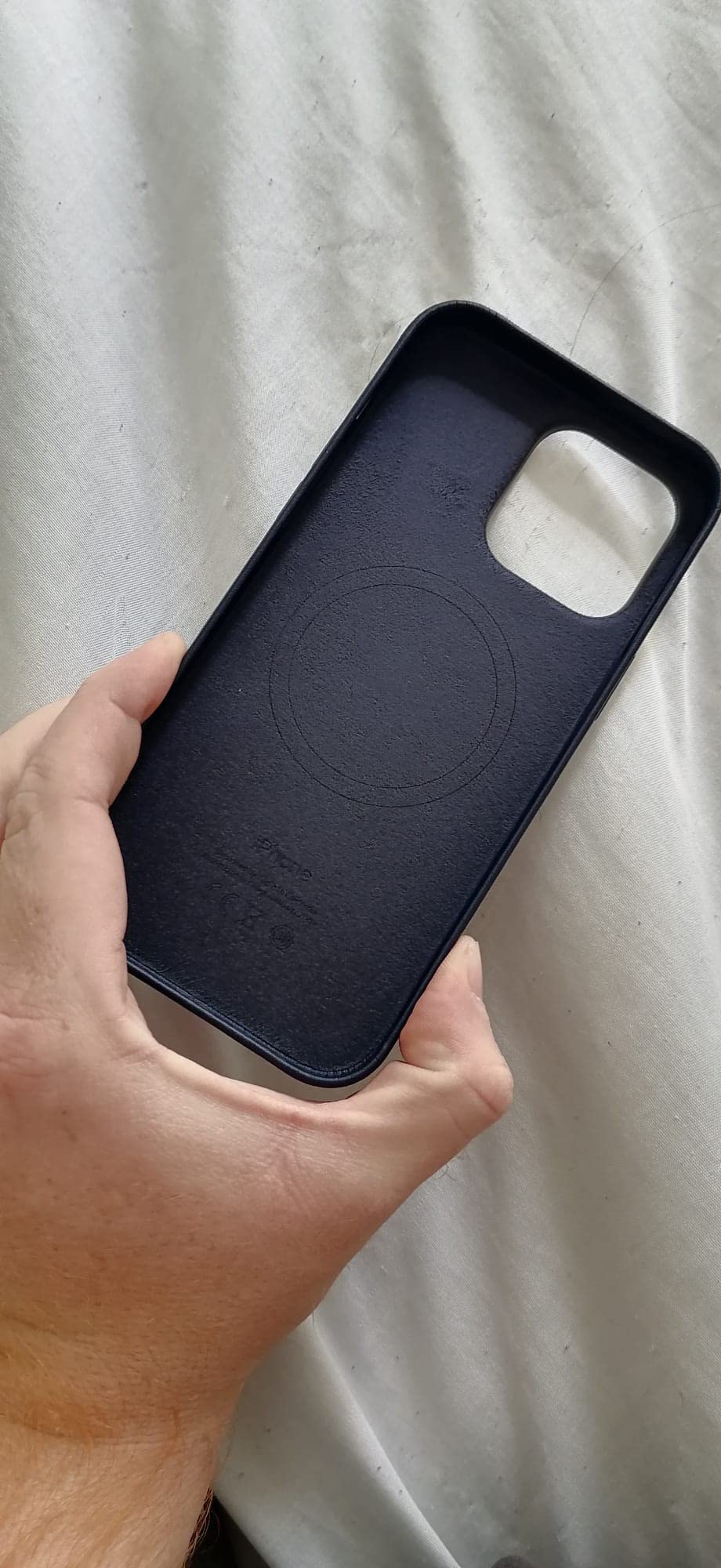 Apple iPhone 14 Pro Max Leder Case Hülle Waldgrün MagSafe