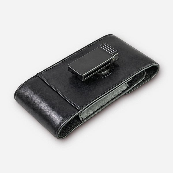 Unihertz Titan Slim Leder Holster Handytasche Schwarz