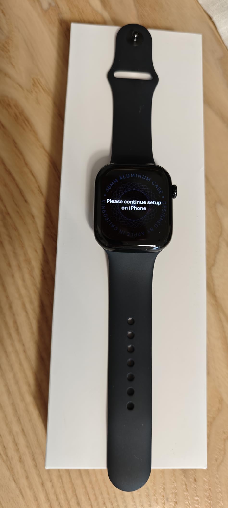 Apple Watch Series 11 GPS 42 mm Diamantschwarz S/M