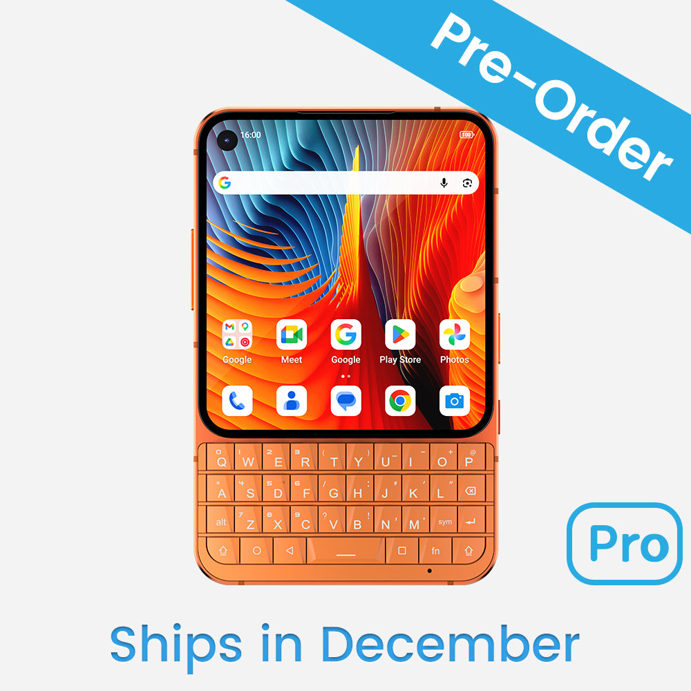 Unihertz Titan 2 Elite Pro Smartphone Schwarz 5G QWERTY