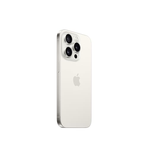 Apple iPhone 15 Pro 512 GB Smartphone Titan Weiß 6,1 Zoll